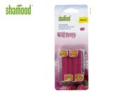 Подгонянные ручки пластмассы 4 сброса Freshener воздуха одичалым благоуханием ягоды автоматические